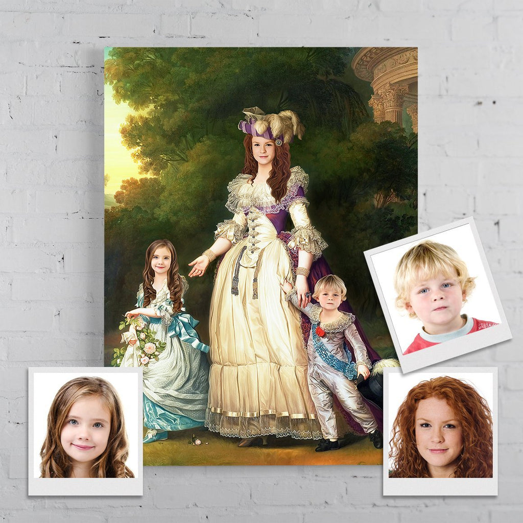 The Baroness & Her Children